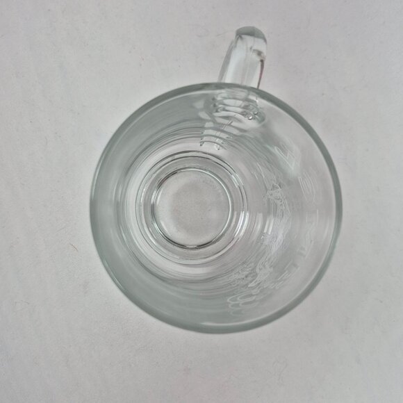 Camel Cigarettes Clear Glass Coffee Mug Beer Cup 1991 VTG EXCELLENT CONDITION!!! - Picture 5 of 6